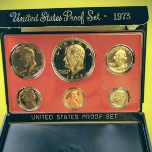 1973-S US Mint 6 Coin Set. A Must Have for your collection. #433